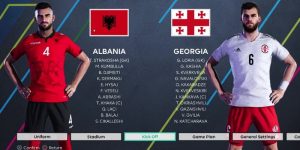 Albania Vs Gruzia